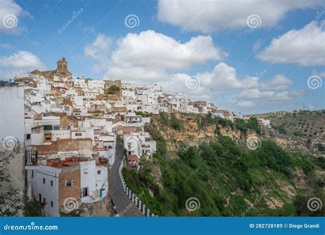 Arcos De La Frontera White Buildings And San Pedro Church Arcos De La