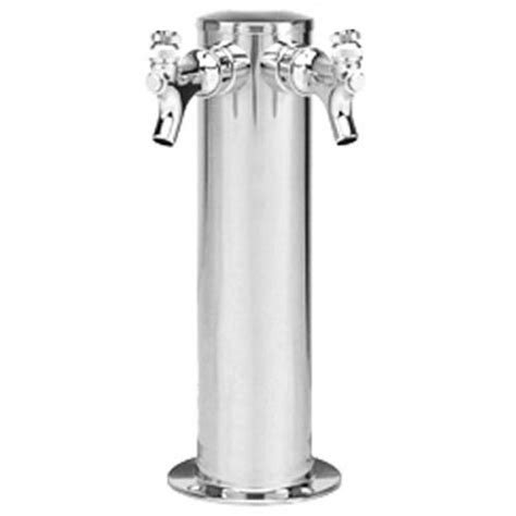 Micro Matic 1689 Spin Stop Stainless Steel 2 Tap Tower 3 Column