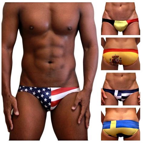 Neptune Scepter Men Sexy Contour Pouch Low Rise Swimming Briefs