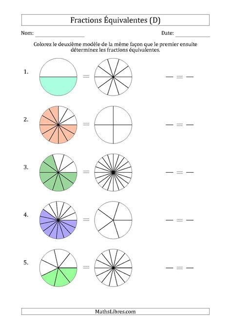 Coloriage Magique 6eme Fraction Maths 6eme Fractions Mathematiques Images And Photos Finder