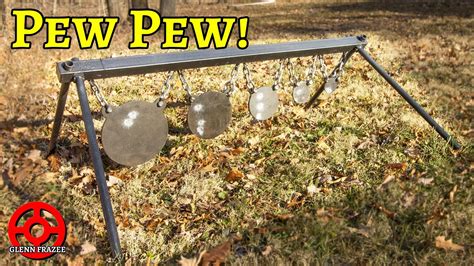 Make Those Targets Sing! | AR500 Steel Plate Gong Shooting Target Stand