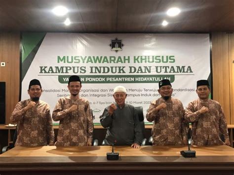 Musyawarah Khusus Kampus Induk Dan Utama Hidayatullah Di Jakarta