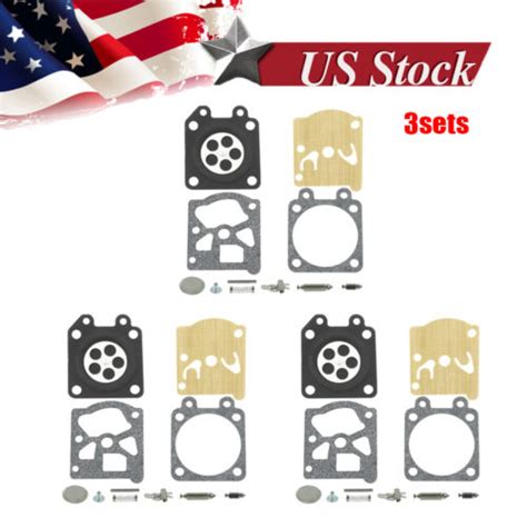 3for Walbro K11 Wat Carburetor Carb Repair Rebuild Kit Stihl 026 Ms260