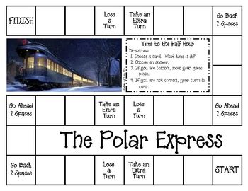 The Polar Express Game by Kathy Law | TPT