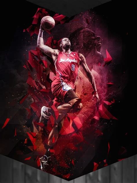 Deandre Jordan Rage Art Hooped Up Rage Art Nba Mvp Nba Art