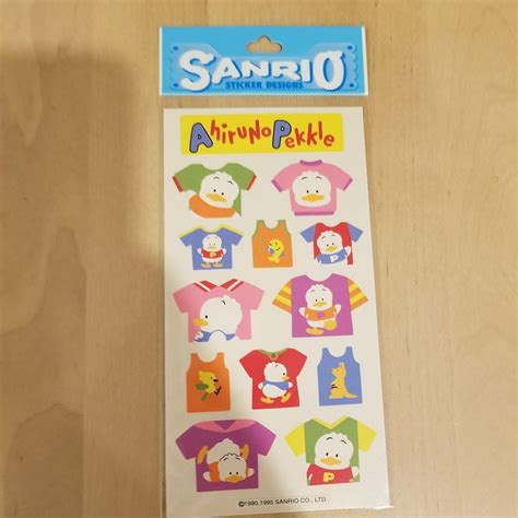 Vintage sanrio ahiru no pekkle sticker in 2024 | Sanrio, Sticker design ...