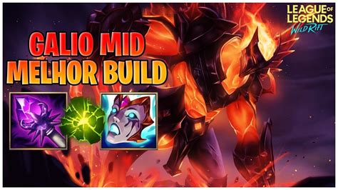 NOVO CAMPEÃO GALIO CHEGOU MUITO FORTE LOL WILD RIFT YouTube