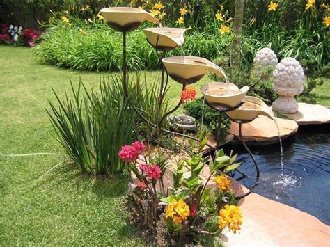 7 dicas para decorar o jardim uma fonte de água homify Jardim