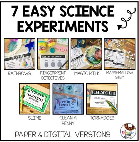 7 Easy Science Experiments To Teach The Scientific Method In 2022 Easy Science Experiments