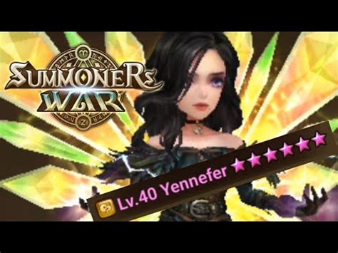 Summoners War Wind Yennefer Damage Test Youtube