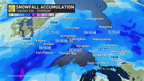 多轮雨雪天气将连番袭击安省 15cm降雪冻雨！多伦多又要下雪无忧资讯