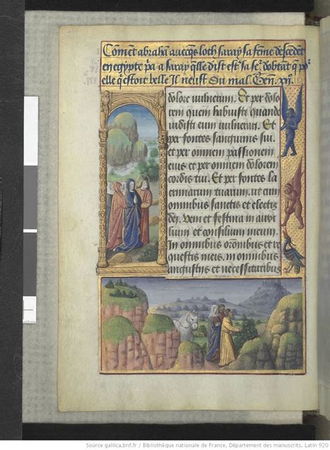 Horae Ad Usum Romanum Dites Heures De Louis De Laval Enluminure L