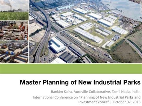 Master Planning Of New Industrial Parks