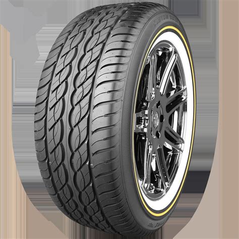 Vogue Tyre 16" 225/60R16 White & Gold (Four) — Bigg Daddy Caddy