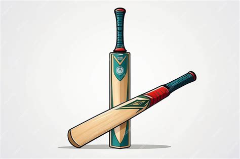 Premium Photo | Cricket bat design as Cricket Equipment Icon