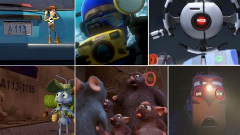 Pixar Pedia — Pixar Easter Eggs: A113