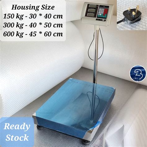 Commercial Electronic Digital Computing Weighing Scale With Stainless