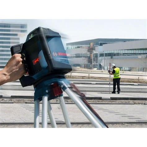 Laser rotatif GRL 500 HV cellule de réception trépied mire BOSCH