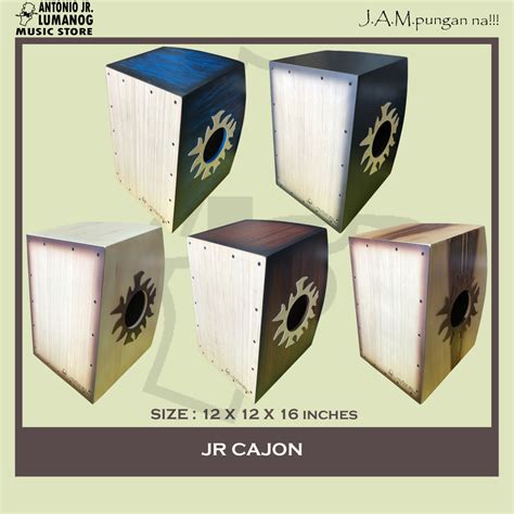 Cajon Beatboxpercussion Box By Jr Lumanog Music Store Shopee