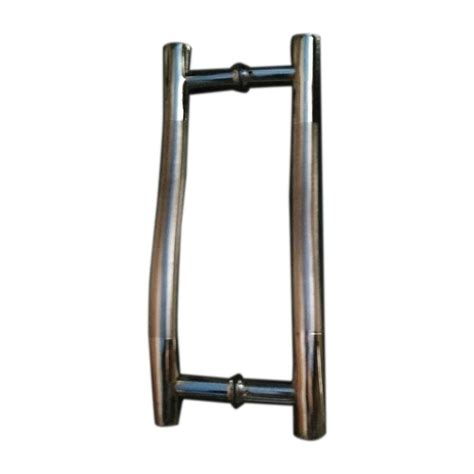 Chrome Finish Stainless Steel Glass Door Handle At Rs Piece Door