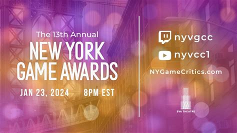 The New York Game Awards Returns In January 2024