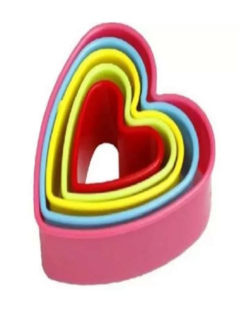 Cortador De Galletas Fondant Corazon Pzs Moda De Mujer Shein M Xico