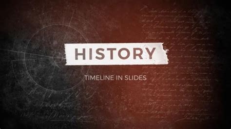 Id Videohive History Timeline In Slides Aep