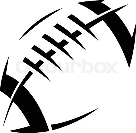 American Football logo vector icon | Stock vector | Colourbox