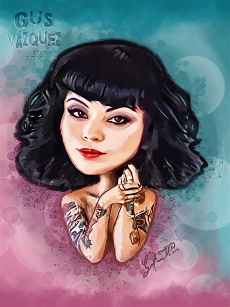 Mon Laferte Laferte Dibujos Caricaturas