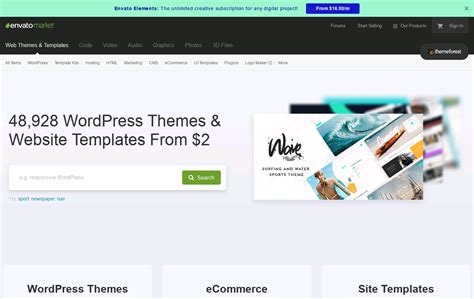 themeforest website   web design inspiration
