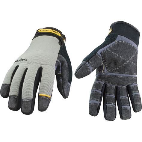 Youngstown Mens Kevlar Lined Work Gloves — Cut Resistant Northern