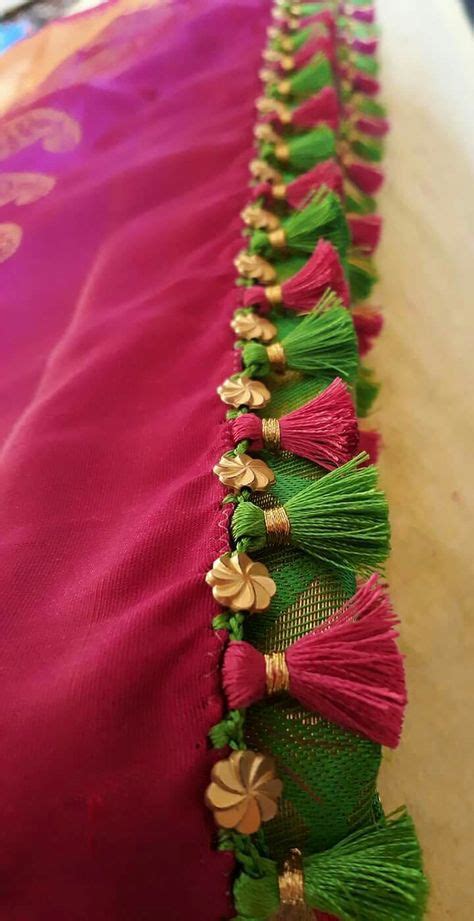 40 Saree Kucha Ideas Saree Tassels Designs Saree Kuchu Designs