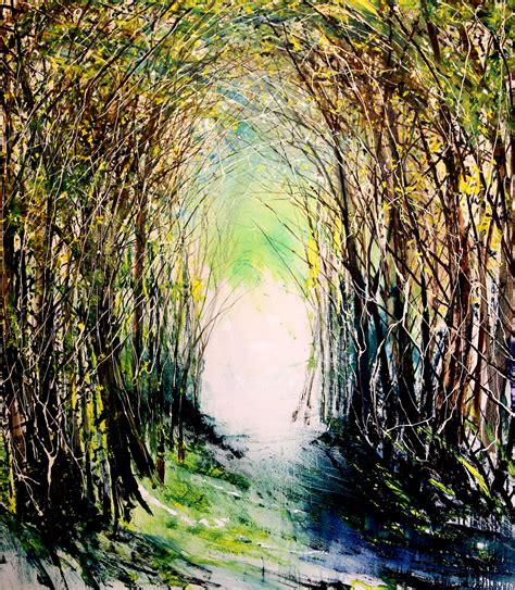 Tall Trees Woodland Walk Peter Hill Fine Art