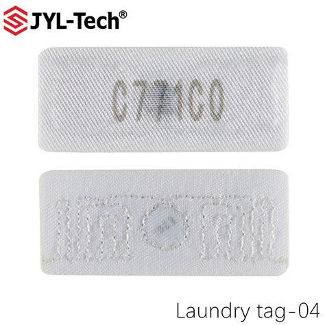 Gen2 High Temperature UHF Laundrychip RFID Linen Tags For Uniform