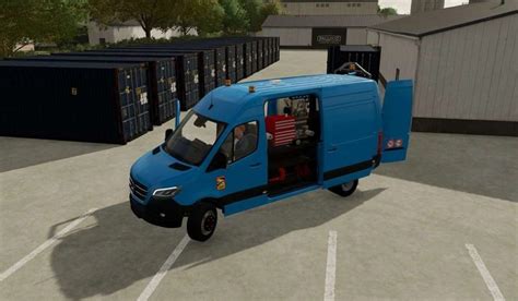 FS22 Mercedes Benz Sprinter ACI v 1 1 0 0 Trucks Mod für Farming