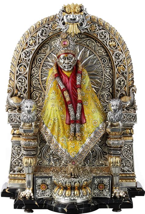 Sai Baba Of Shirdi Carving Clipart Large Size Png Image Pikpng