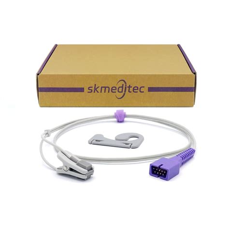 Skmeditec 3 2FT SpO2 Sensor Cable Compatible With Nellcor Oximax Module