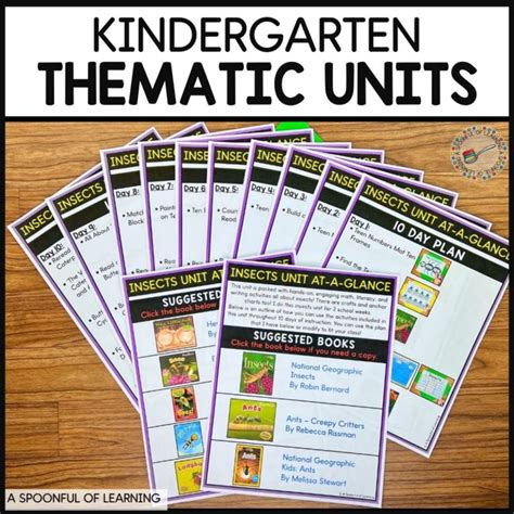 Thematic Units Archives - A Spoonful of Learning