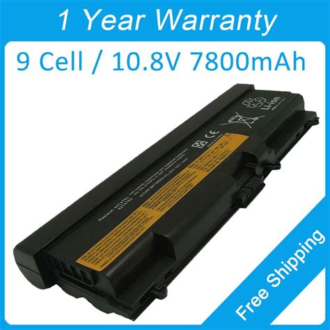 New Cell Laptop Battery For Lenovo Thinkpad L L L Sl