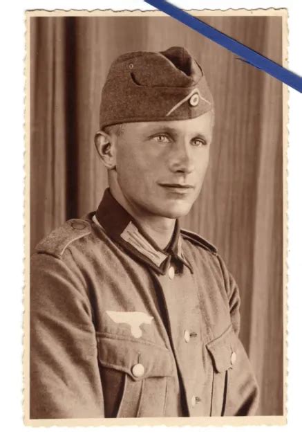 FOTO PHOTO PORTRAIT WEHRMACHT Junger Soldat Mannschafter Oktober 1942