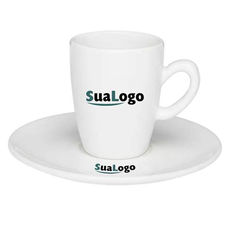 X Cara De Caf Personalizada Expresso Longo Ml Logos