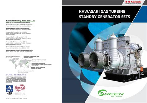 PDF KAWASAKI GAS TURBINE STANDBY GENERATOR SETS DOKUMEN TIPS