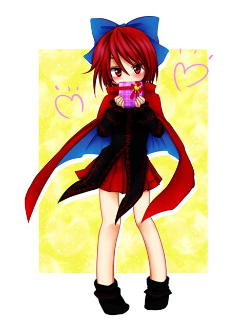 Safebooru 1girl Absurdres Blush Bow Cloak Covering Mouth Full Body