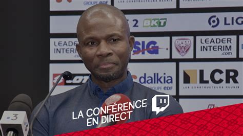 La Conf Rence De Presse D Avant Match De Dfco Asse Dfco