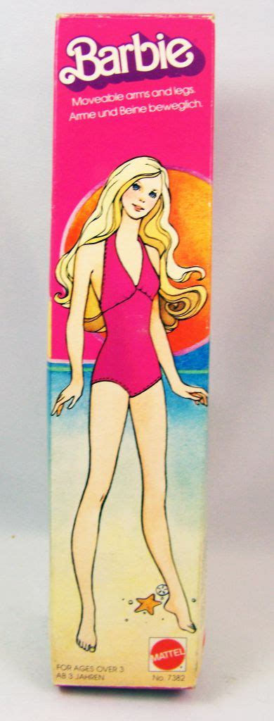 Barbie Pink Swim Suit Mattel 1975 Ref7382