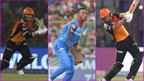 Srh Vs Dc Ipl 2019 Match 30 Key Players David Warner To Kagiso