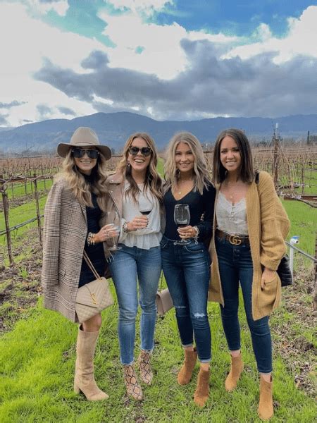 Fall Outfits For Winery Napa Outfit Wineries Outfit Girls Weekend