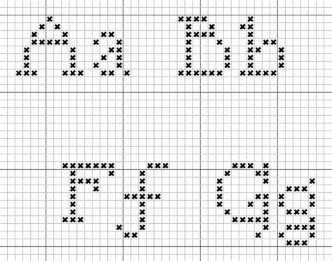 Cursive Cross Stitch Alphabet Pattern, Cross Stitch Letters Easy, Cross ...