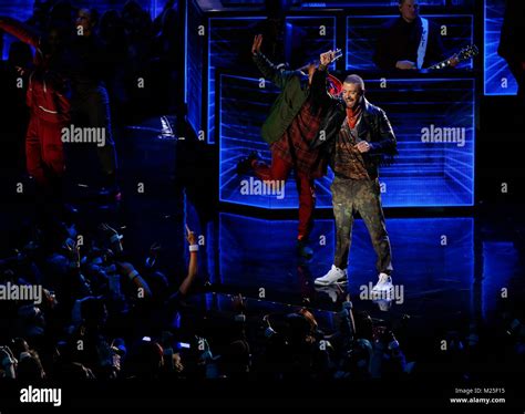 February 04 2018 Justin Timberlake Performs Onstage During The Pepsi