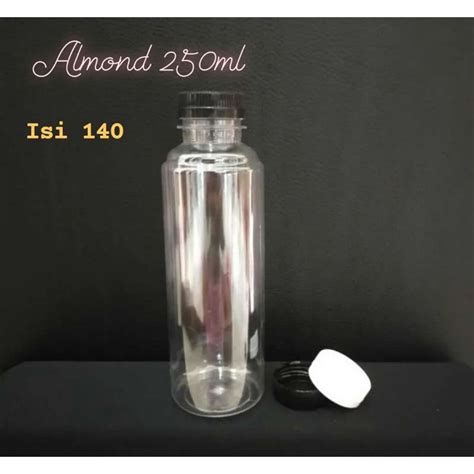 Jual Botol Plastik Almond Ml Murah Tebal Unik Minuman Susu